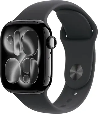 Смарт-часы Apple Watch Series 11 A3331 42мм OLED корп.черный Sport Band рем.черный разм.брасл.:140-190мм MEQT4LW/A - фото 6