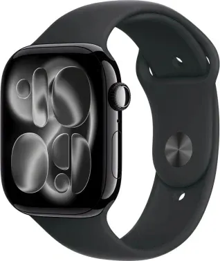 Смарт-часы Apple Watch Series 11 A3333 46мм OLED корп.черный Sport Band рем.черный разм.брасл.:S/M MEUW4LW/A - фото 7