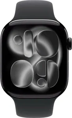 Смарт-часы Apple Watch Series 11 A3333 46мм OLED корп.черный Sport Band рем.черный разм.брасл.:S/M MEUW4LW/A - фото 8