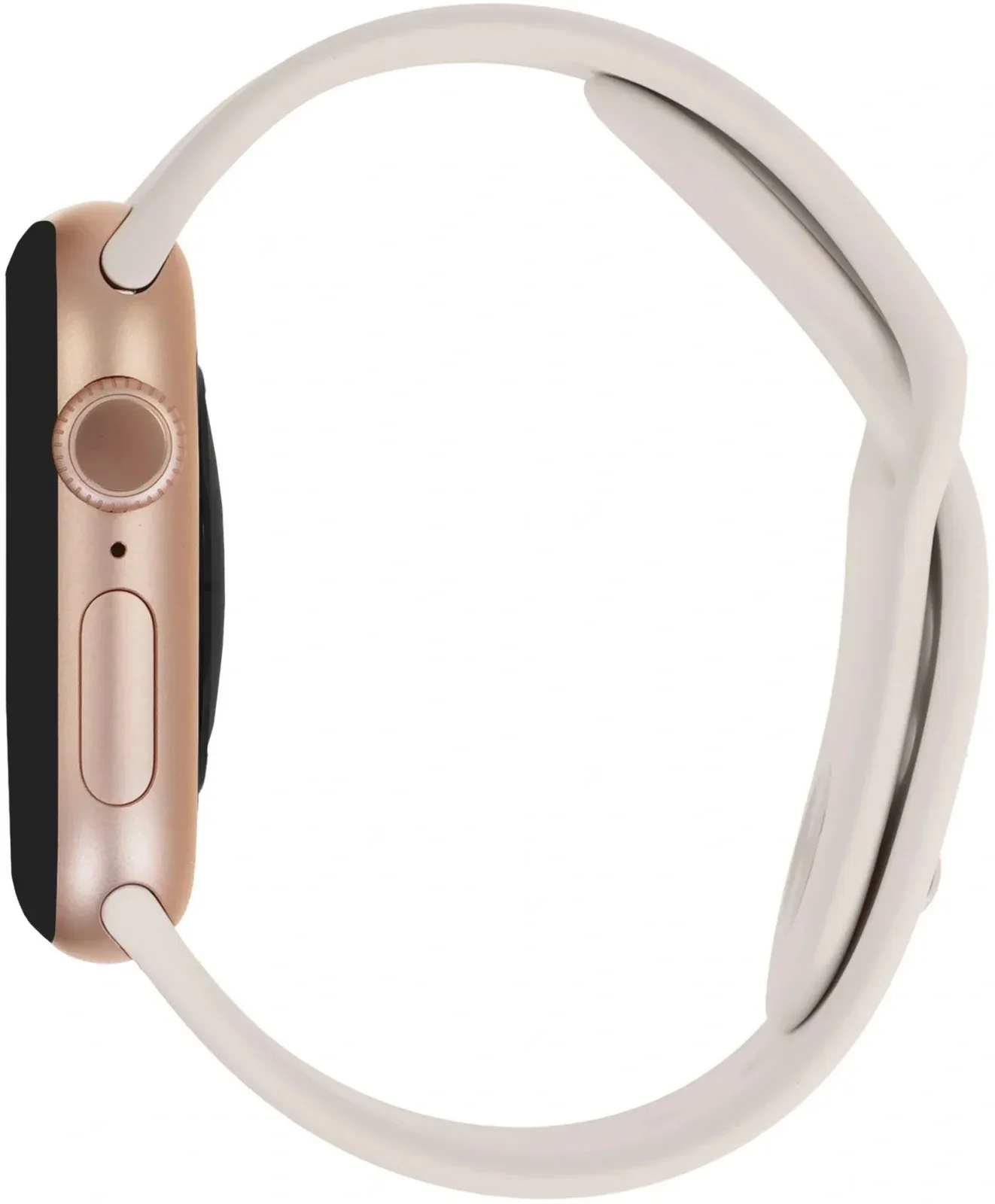 Смарт-часы Apple Watch Series 11 A3333 46мм OLED корп.розовое золото Sport Band рем.белый разм.брасл.:S/M MEV64LW/A - фото 4