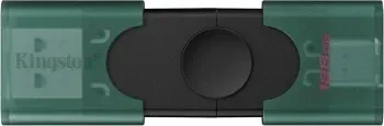 Флеш Диск Kingston 128GB DataTraveler Duo G2 DTDEG2/128GB USB3.0 зеленый/черный, 128 ГБ - фото 8