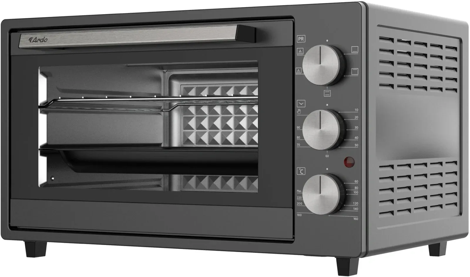 Мини-печь Ardo MO3852A2 38л. 1500Вт черный, 38 л - фото 2