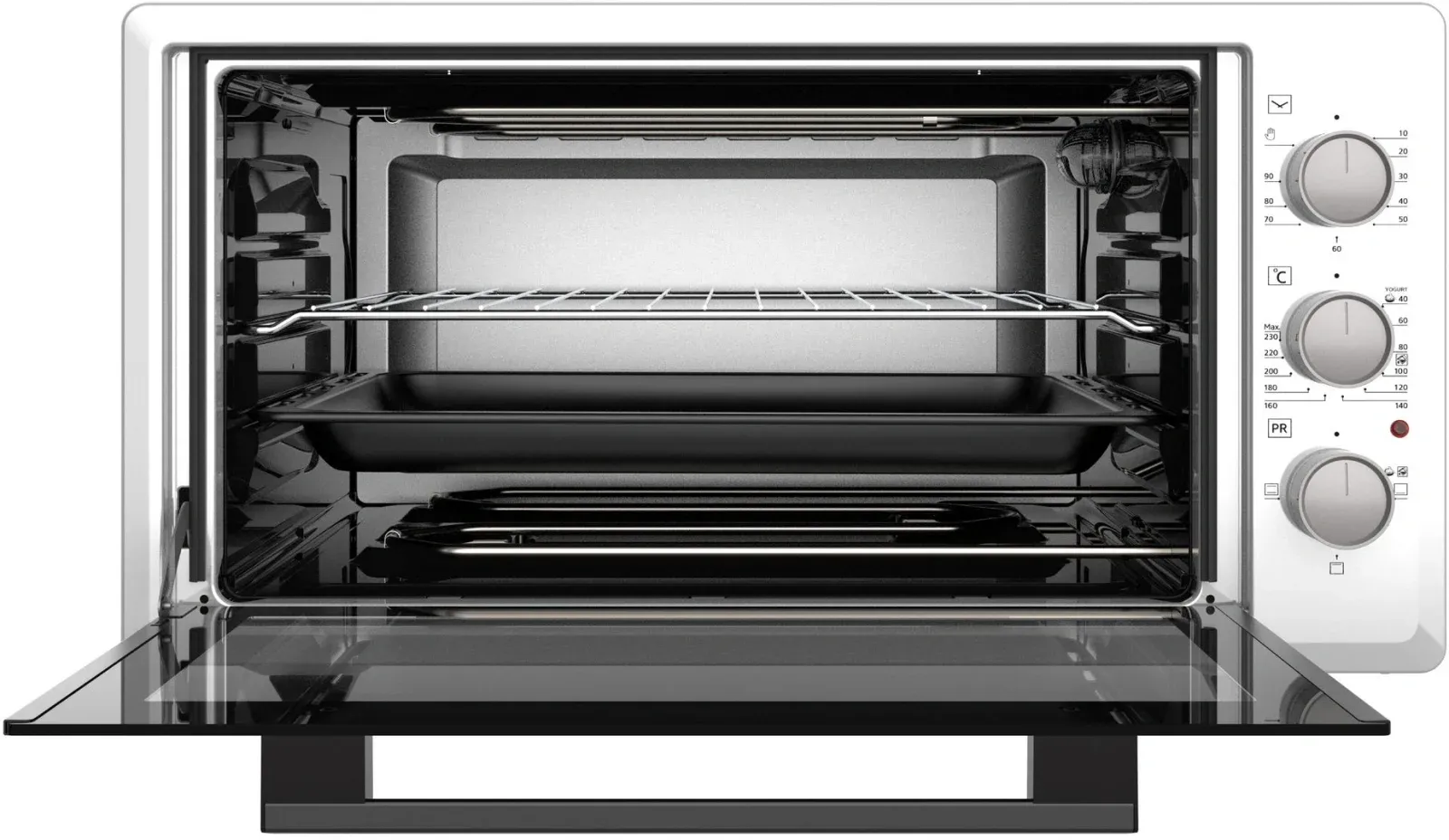 Мини-печь Ardo MO4531W2 45л. 1400Вт белый/черный, 45 л - фото 3