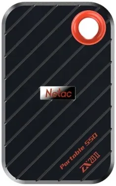 Накопитель SSD Netac USB-C 512GB NT01ZX20II-512-32BK ZX20 II черный - фото 5