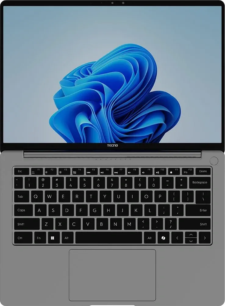 Ноутбук Tecno MegaBook T14FA Air Ryzen 5 7535HS 16Gb SSD512Gb AMD Radeon 660M 14.1 IPS WUXGA 1920x1200 Windows 11 Home grey WiFi BT Cam 4830mAh 71003300541 - фото 3