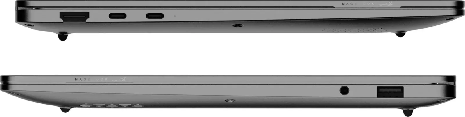 Ноутбук Tecno MegaBook T14FA Air Ryzen 5 7535HS 16Gb SSD1Tb AMD Radeon 660M 14.1 IPS WUXGA 1920x1200 Windows 11 Home grey WiFi BT Cam 4830mAh 71003300543 - фото 6