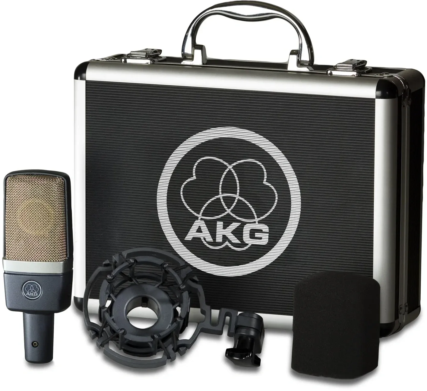 Микрофон проводной AKG C214 серый - фото 4