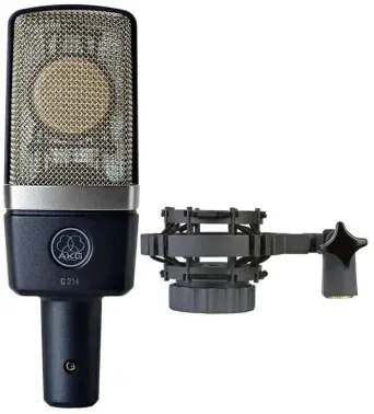 Микрофон проводной AKG C214 серый - фото 6