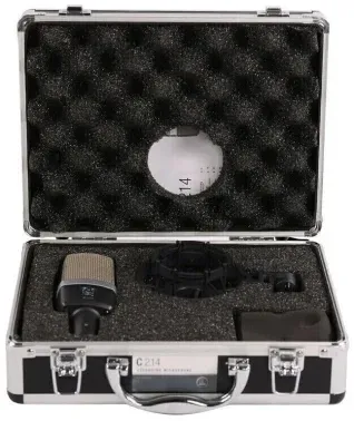 Микрофон проводной AKG C214 серый - фото 7