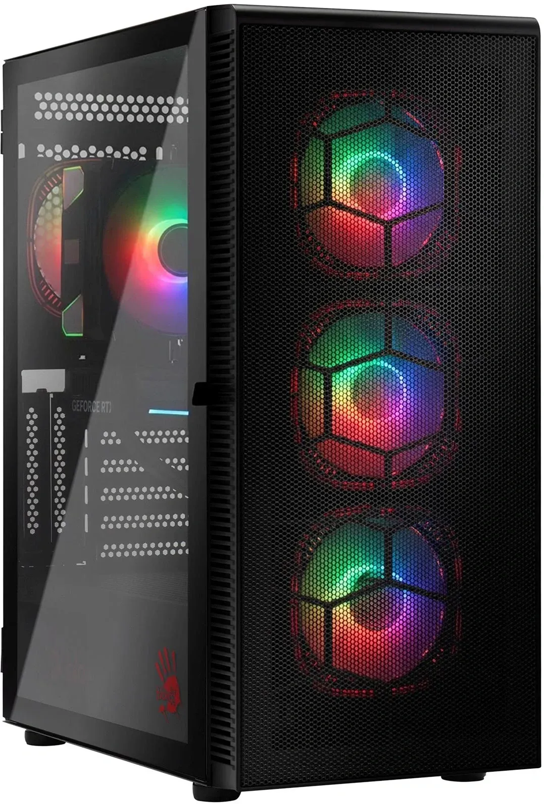 ПК Bloody BD-PC RAB84T2 MT Ryzen 5 7500F 3.7 32Gb SSD1Tb RTX5060 8Gb Windows 11 Home 64 2.5xGbitEth 650W черный RUS 2142036 - фото 7