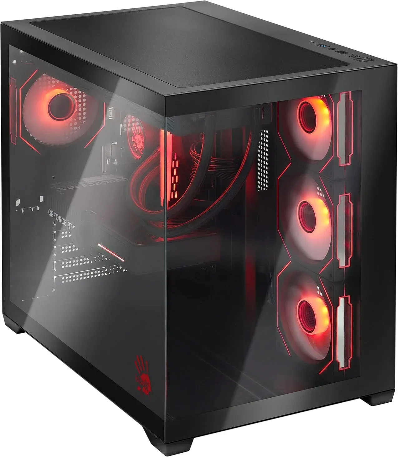 ПК Bloody BD-PC RAB84V2 TWR Ryzen 7 7700 3.8 32Gb SSD1Tb RTX5060TI 8Gb Windows 11 Home 64 2.5xGbitEth 750W черный RUS 2142127 - фото 6