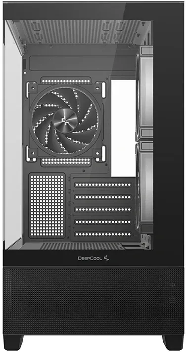 Корпус Deepcool CG380 3F черный без БП mATX 6x120mm 3x140mm 2xUSB3.0 audio bott PSU - фото 3