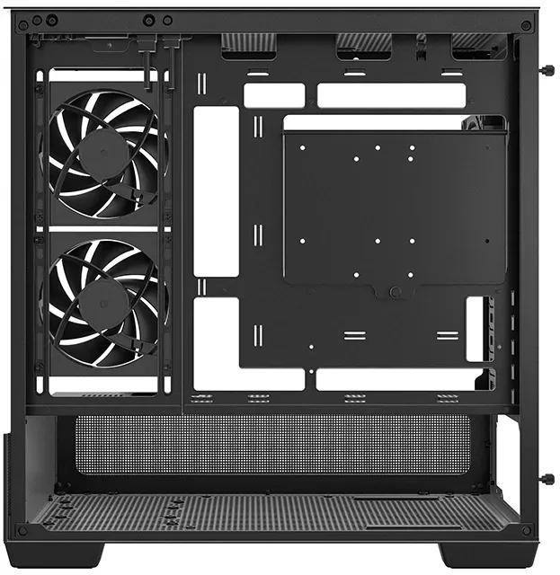 Корпус Deepcool CG380 3F черный без БП mATX 6x120mm 3x140mm 2xUSB3.0 audio bott PSU - фото 5
