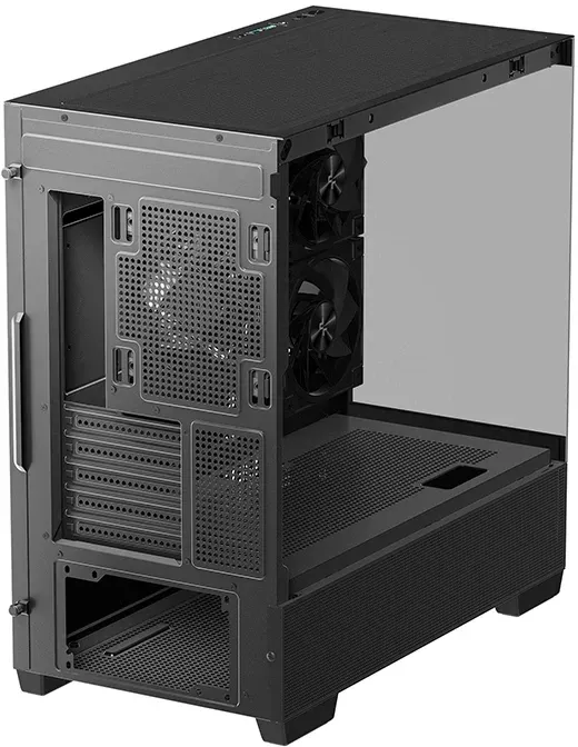 Корпус Deepcool CG380 3F черный без БП mATX 6x120mm 3x140mm 2xUSB3.0 audio bott PSU - фото 6