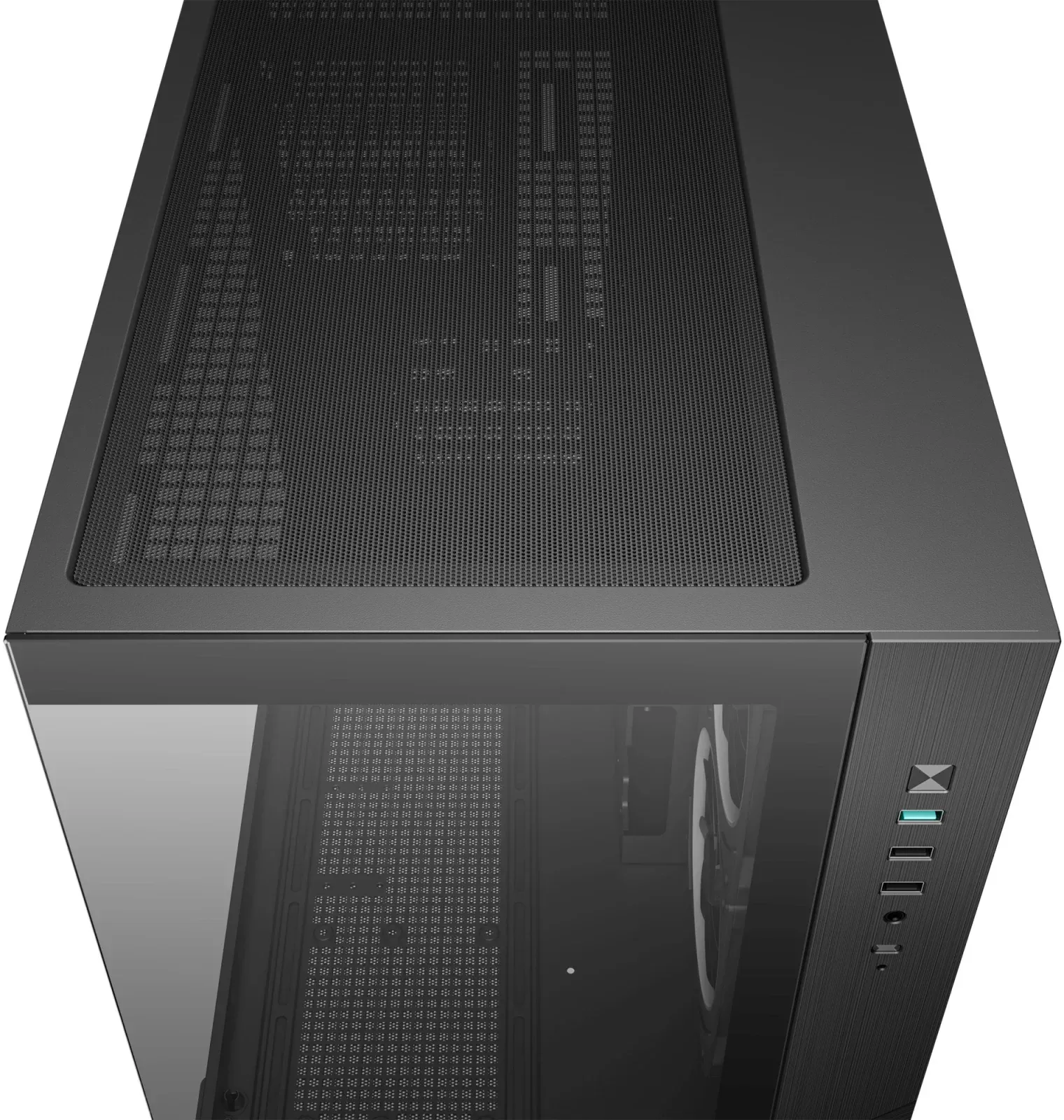 Корпус Deepcool CG330 3F черный без БП mATX 6x120mm 4x140mm 2xUSB2.0 1xUSB3.0 audio bott PSU - фото 7