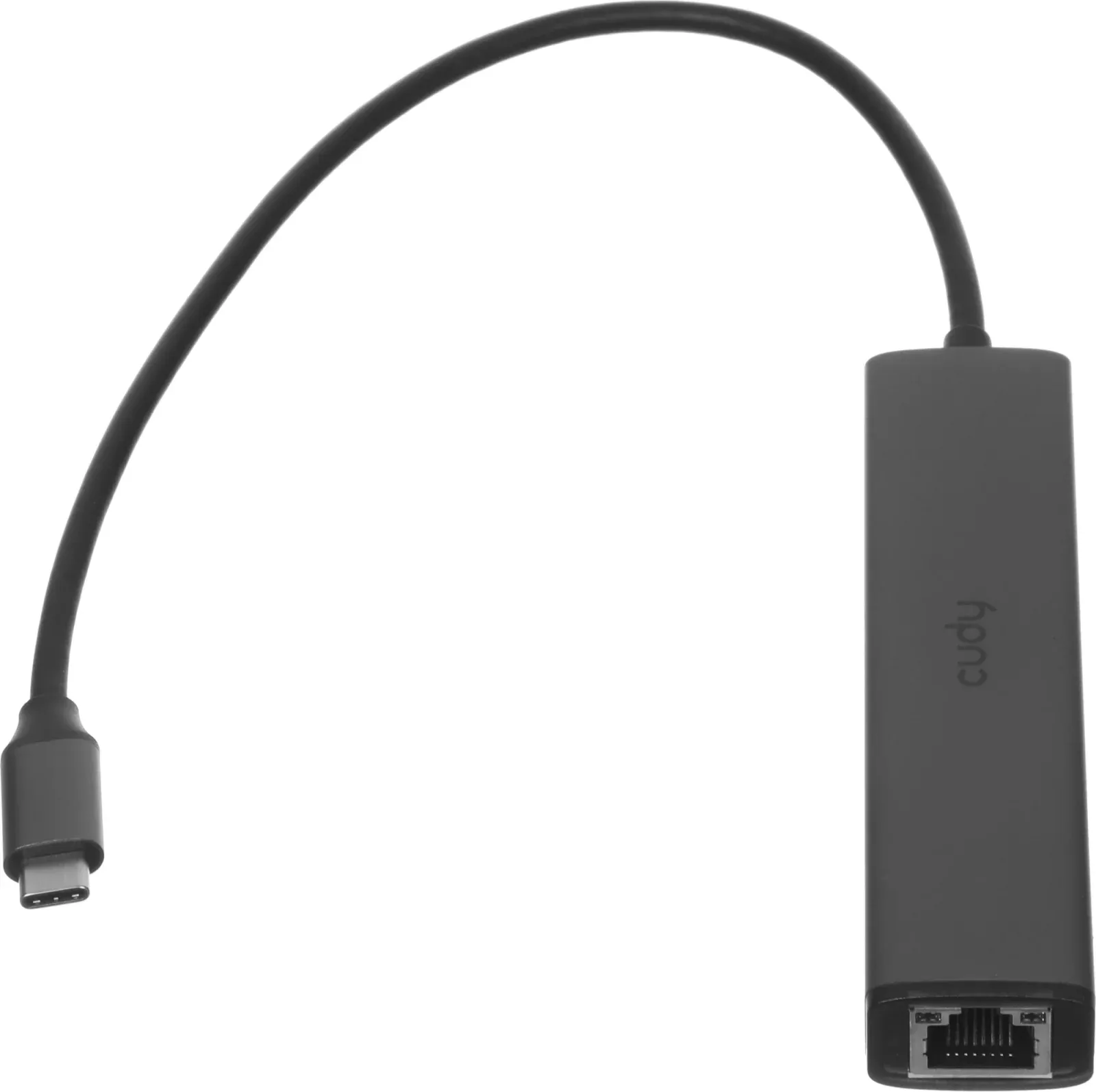 Разветвитель USB-C Cudy UH605 3порт. серый - фото 3