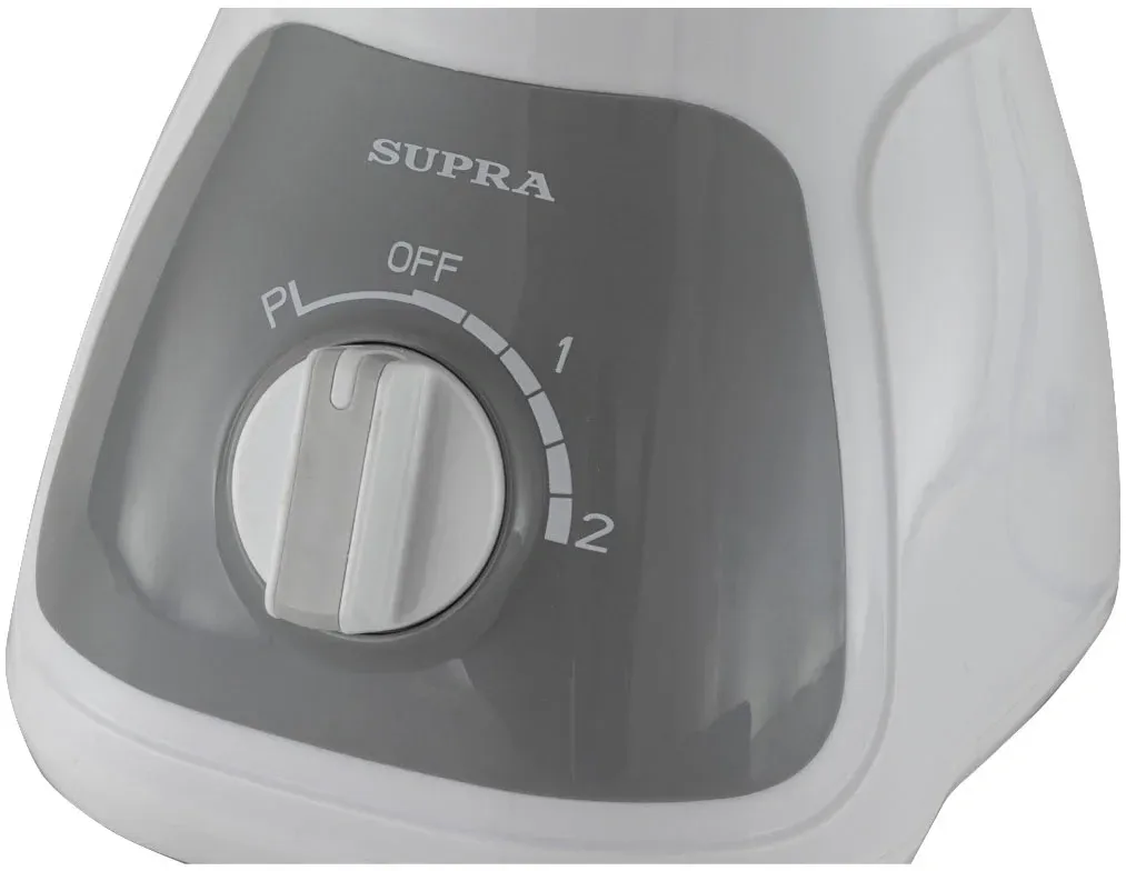 Блендер стационарный Supra BLS-550 550Вт белый/серый - фото 4