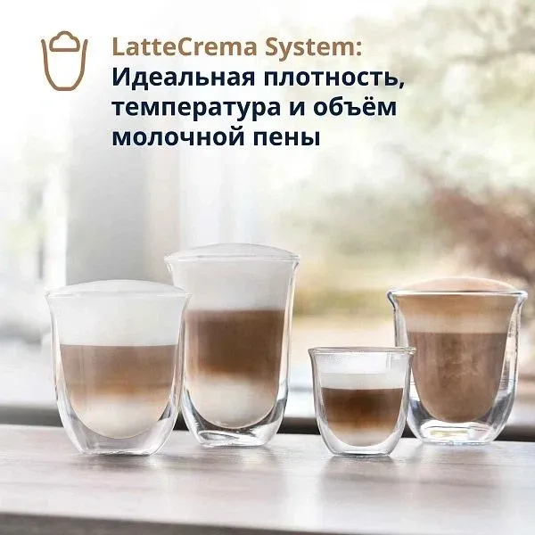 Кофемашина Delonghi Rivelia EXAM440.55.B 1450Вт серебристый/черный - фото 5