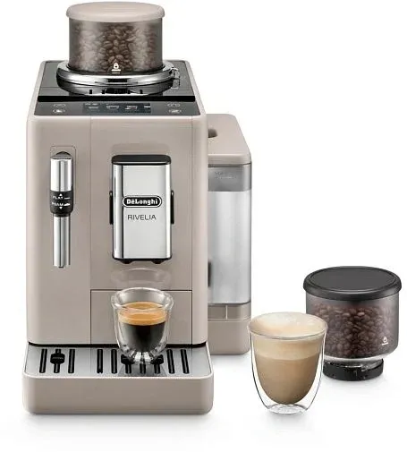 Кофемашина Delonghi Rivelia EXAM440.35.BG 1450Вт бежевый - фото 1