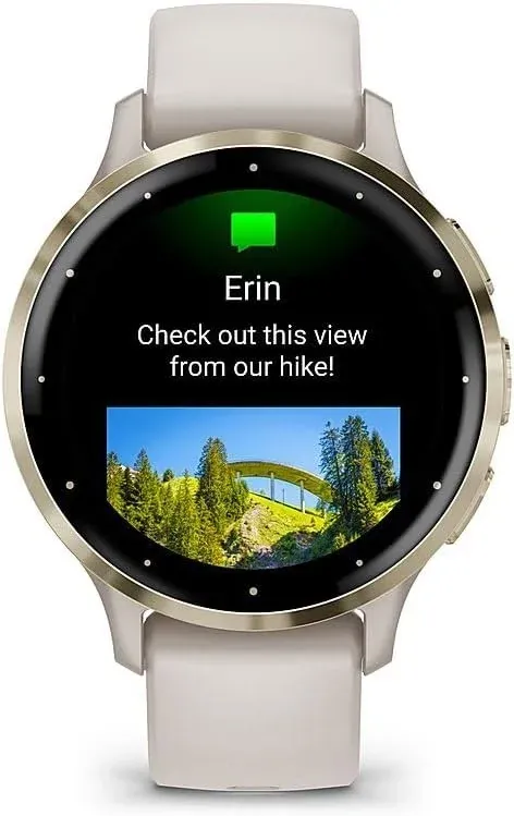 Смарт-часы Garmin Venu 3s 41мм 1.2 AMOLED корп.бежевый рем.бежевый разм.брасл.:110-175мм 010-02785-04 - фото 3