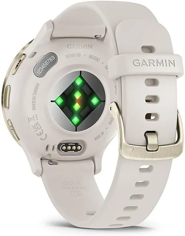 Смарт-часы Garmin Venu 3s 41мм 1.2 AMOLED корп.бежевый рем.бежевый разм.брасл.:110-175мм 010-02785-04 - фото 4