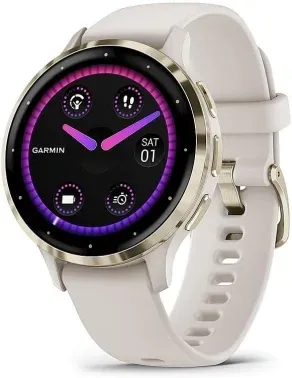 Смарт-часы Garmin Venu 3s 41мм 1.2 AMOLED корп.бежевый рем.бежевый разм.брасл.:110-175мм 010-02785-04 - фото 7