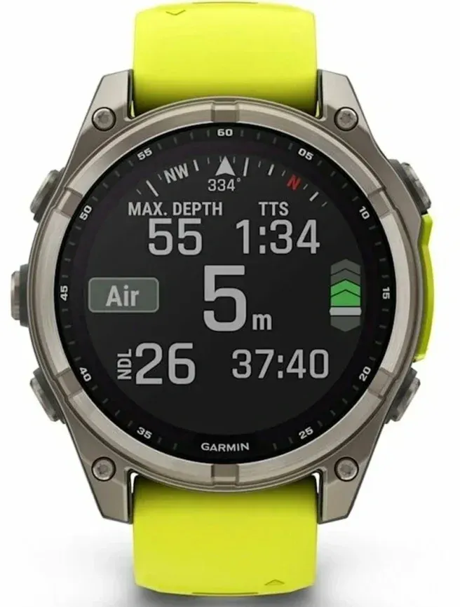 Часы для смартфонов GARMIN 8 Solar - фото 2