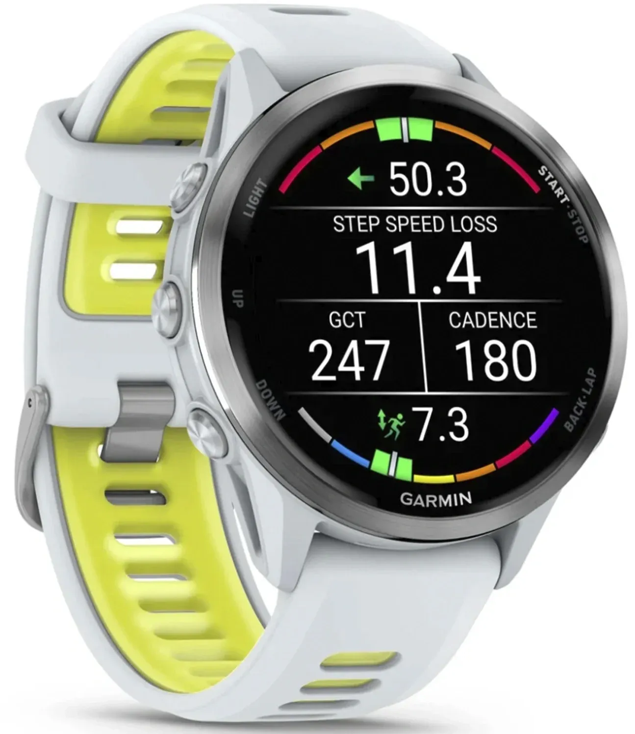 Смарт-часы Garmin Forerunner 970 47мм 1.4 AMOLED корп.серый рем.серый 010-02969-11 - фото 7