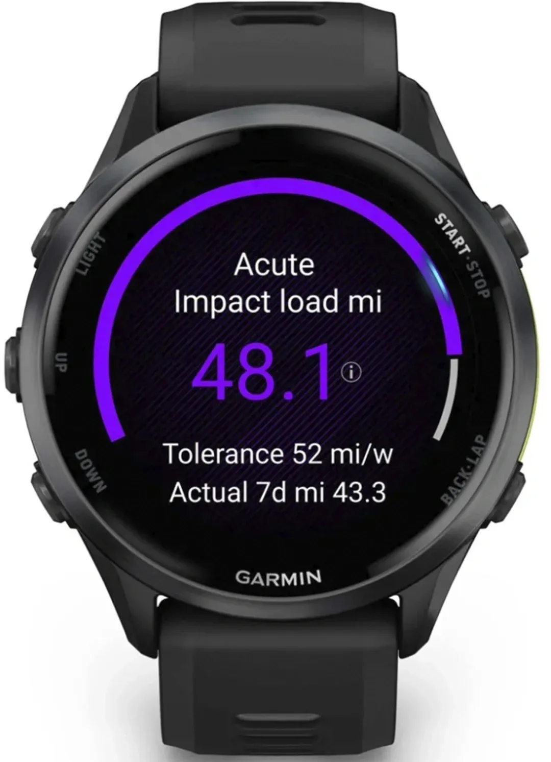 Смарт-часы Garmin Forerunner 970 47мм 1.4 AMOLED корп.черный рем.черный 010-02969-10 - фото 2