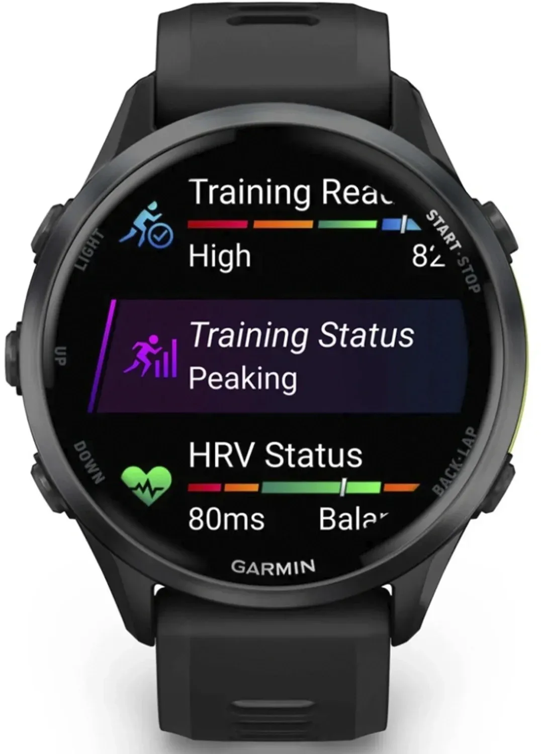 Смарт-часы Garmin Forerunner 970 47мм 1.4 AMOLED корп.черный рем.черный 010-02969-10 - фото 4