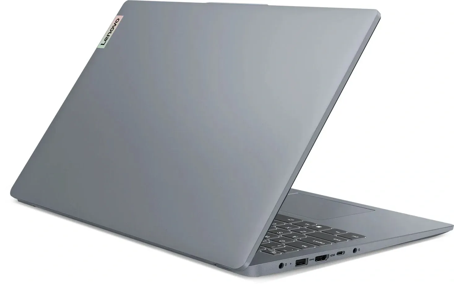 Ноутбук Lenovo IdeaPad Slim 3 15AMN8 Ryzen 5 7520U 16Gb SSD1Tb AMD Radeon 610M 15.6 IPS FHD 1920x1080 без ОС grey WiFi BT Cam 82XQ012DPS - фото 6