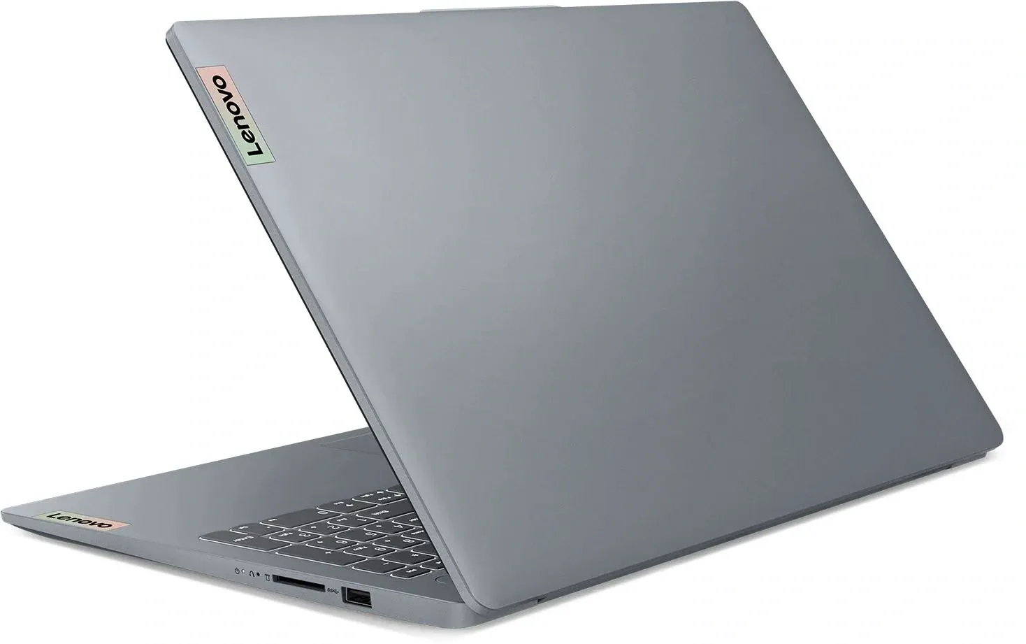 Ноутбук Lenovo IdeaPad Slim 3 15AMN8 Ryzen 3 7320U 16Gb SSD512Gb AMD Radeon 610M 15.6 IPS FHD 1920x1080 без ОС grey WiFi BT Cam 82XQ012CPS - фото 7