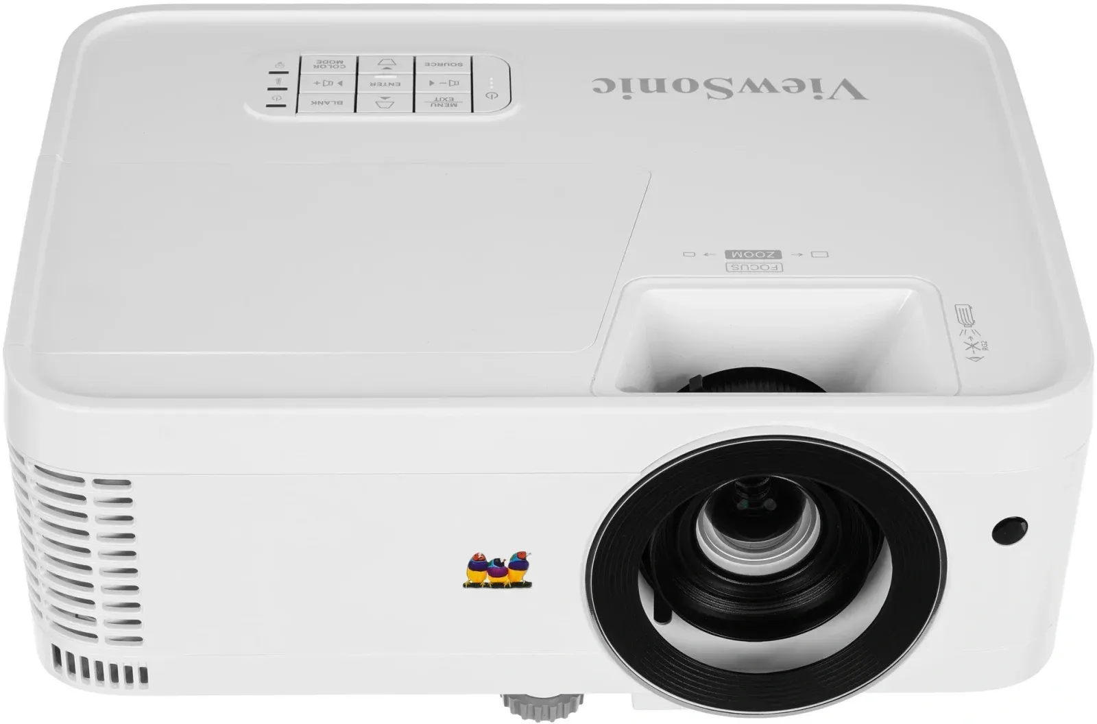 Проектор ViewSonic PX700HDH DLP 3700Lm ANSI 1920x1080 22000:1 ресурс лампы:20000часов 2xHDMI 2.4кг, белый - фото 2