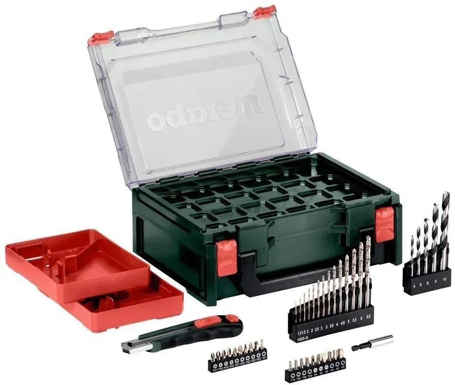 Дрель-шуруповерт Metabo PowerMaxx SB Basic Set аккум. патрон:быстрозажимной кейс в комплекте 600385710 - фото 5
