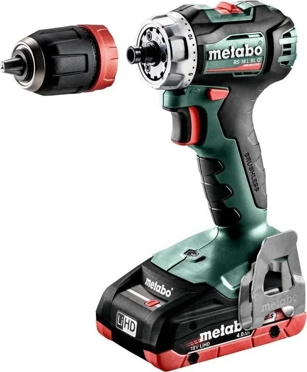 Дрель-шуруповерт Metabo BS 18 L BL Set 18Вт аккум. патрон:быстрозажимной кейс в комплекте 613155710 - фото 4