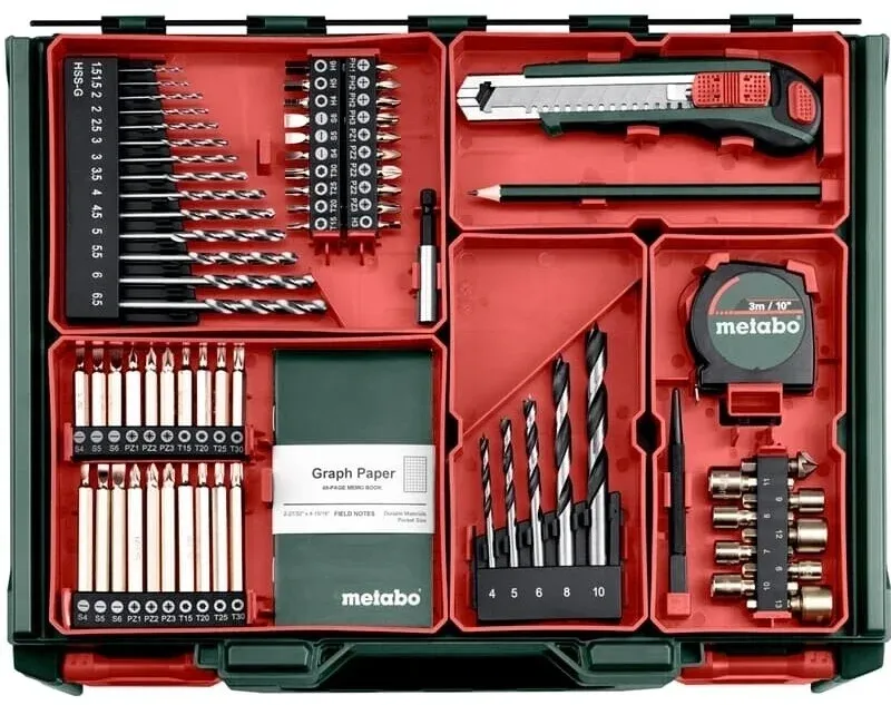 Дрель-шуруповерт Metabo BS 18 L BL Set 18Вт аккум. патрон:быстрозажимной кейс в комплекте 613155710 - фото 5