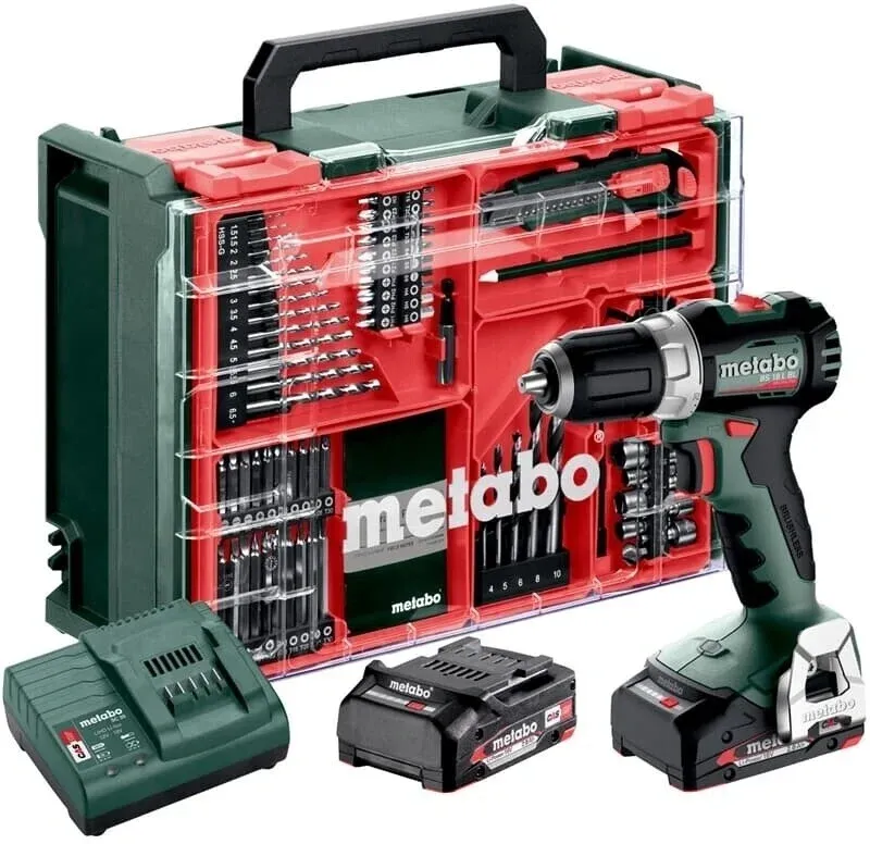 Дрель-шуруповерт Metabo BS 18 L BL Set 18Вт аккум. патрон:быстрозажимной кейс в комплекте 613155710 - фото 8