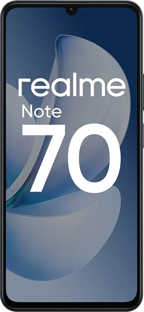 Смартфон Realme RMX5313 Note 70 128Gb 6Gb черный моноблок 3G 4G 6.7 720x1600 Android 15 13Mpix 802.11 a/b/g/n/ac NFC GPS GSM900/1800 GSM1900 - фото 2
