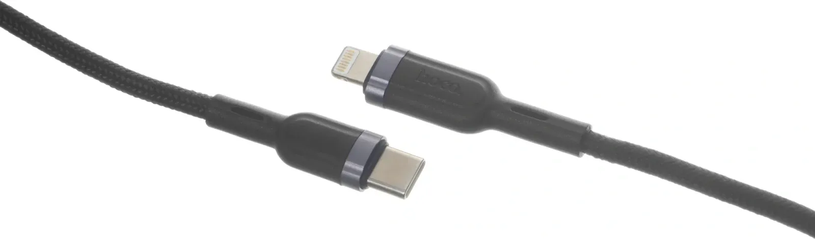 Кабель Hoco U117 IP01467 USB Type-C m-Lightning m 1.2м черный - фото 3