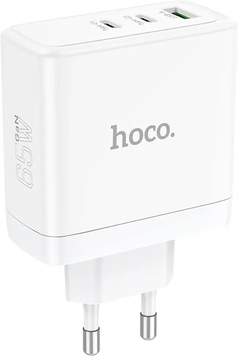 Сетевое зар./устр. Hoco N30 Glory 25W 3.25A+3A+1.5A PD+QC универсальное белый 84155 - фото 3
