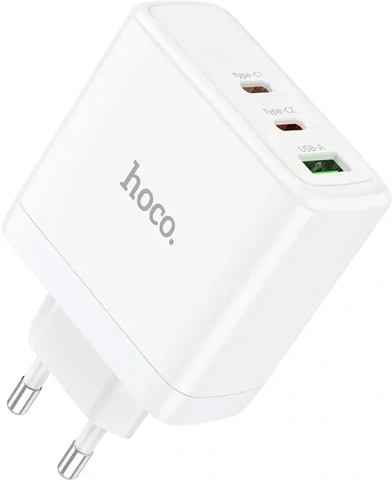 Сетевое зар./устр. Hoco N30 Glory 25W 3.25A+3A+1.5A PD+QC универсальное белый 84155 - фото 4