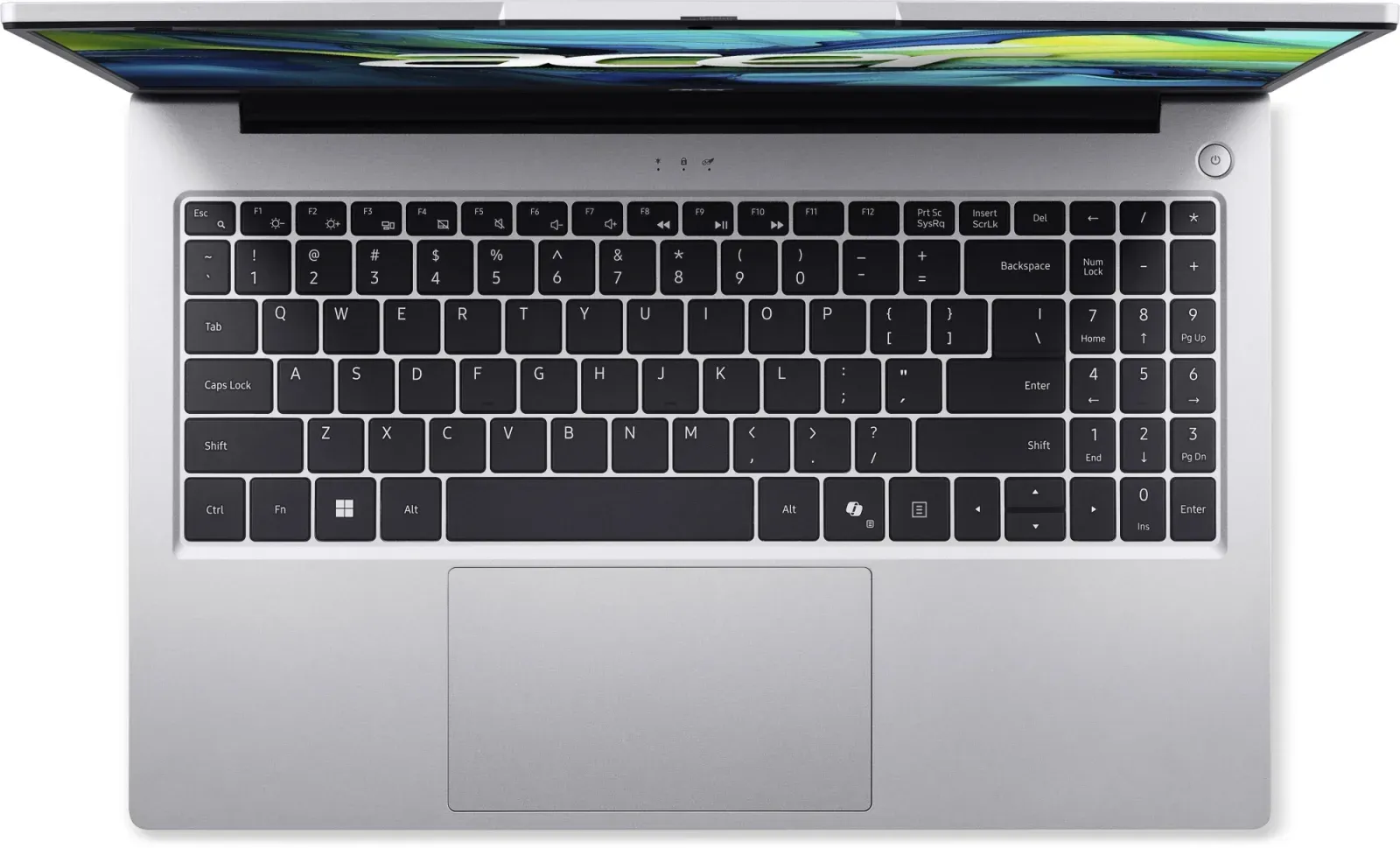 Ноутбук Acer Aspire Lite AL15-42P-R7EF Ryzen 5 7430U 16Gb SSD1Tb AMD Radeon Graphics 15.6 IPS FHD 1920x1080 без ОС silver WiFi BT Cam NX.D33CD.003 - фото 4