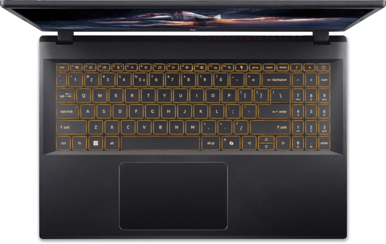 Ноутбук Acer Nitro V 15 ANV15-52-5546 Core 5 210H 16Gb SSD512Gb NVIDIA GeForce RTX5050 8Gb 15.6 IPS FHD 1920x1080 без ОС black WiFi BT Cam NH.QZ7CD.00B - фото 4
