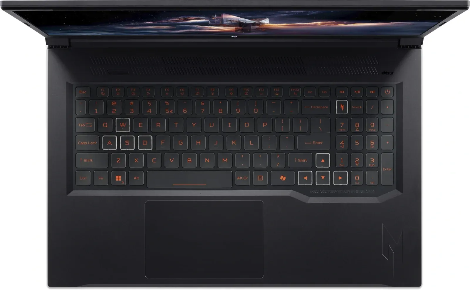 Ноутбук Acer Nitro V 17 AI ANV17-41-R6A6 Ryzen 7 260 16Gb SSD1Tb NVIDIA GeForce RTX 5060 8Gb 17.3 IPS FHD 1920x1080 без ОС black WiFi BT Cam NH.QYVCD.005 - фото 4