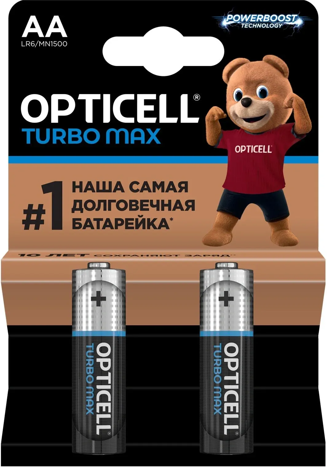 Батарейки Элементы питания OPTICELL LR6 - фото 1