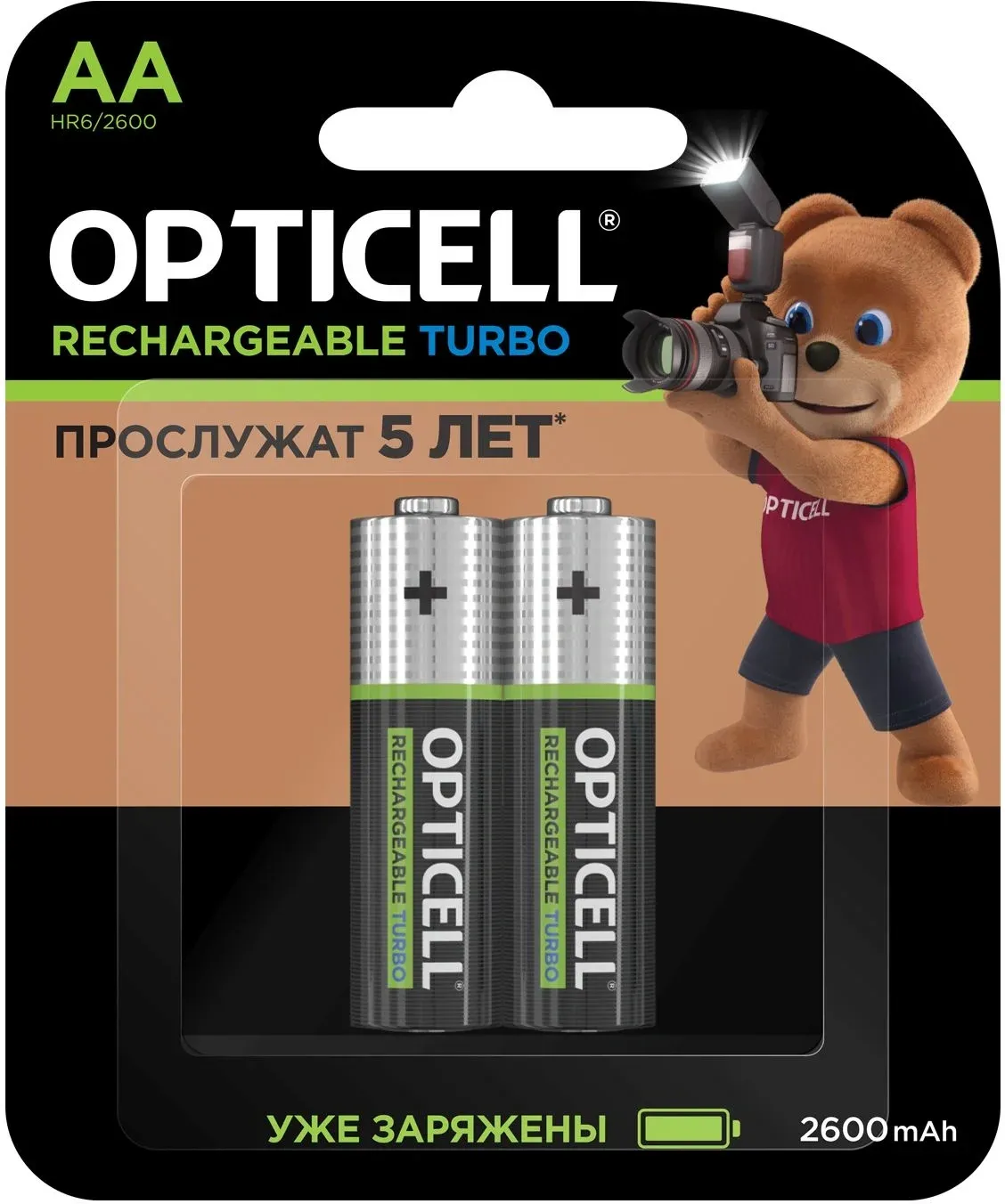 Аккумуляторы и зарядные устройства OPTICELL 6080001 - фото 1