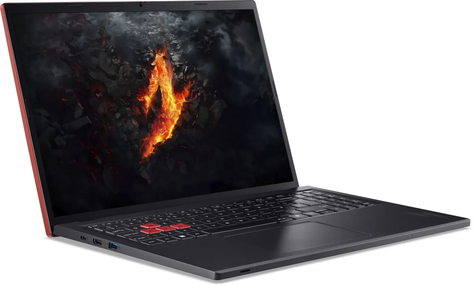 Ноутбук Acer Nitro Lite NL16-71G-539D Core 5 210H 16Gb SSD512Gb NVIDIA GeForce RTX4050 6Gb 16 IPS WUXGA 1920x1200 без ОС black WiFi BT Cam 4574mAh NH.DAECD.002 - фото 3