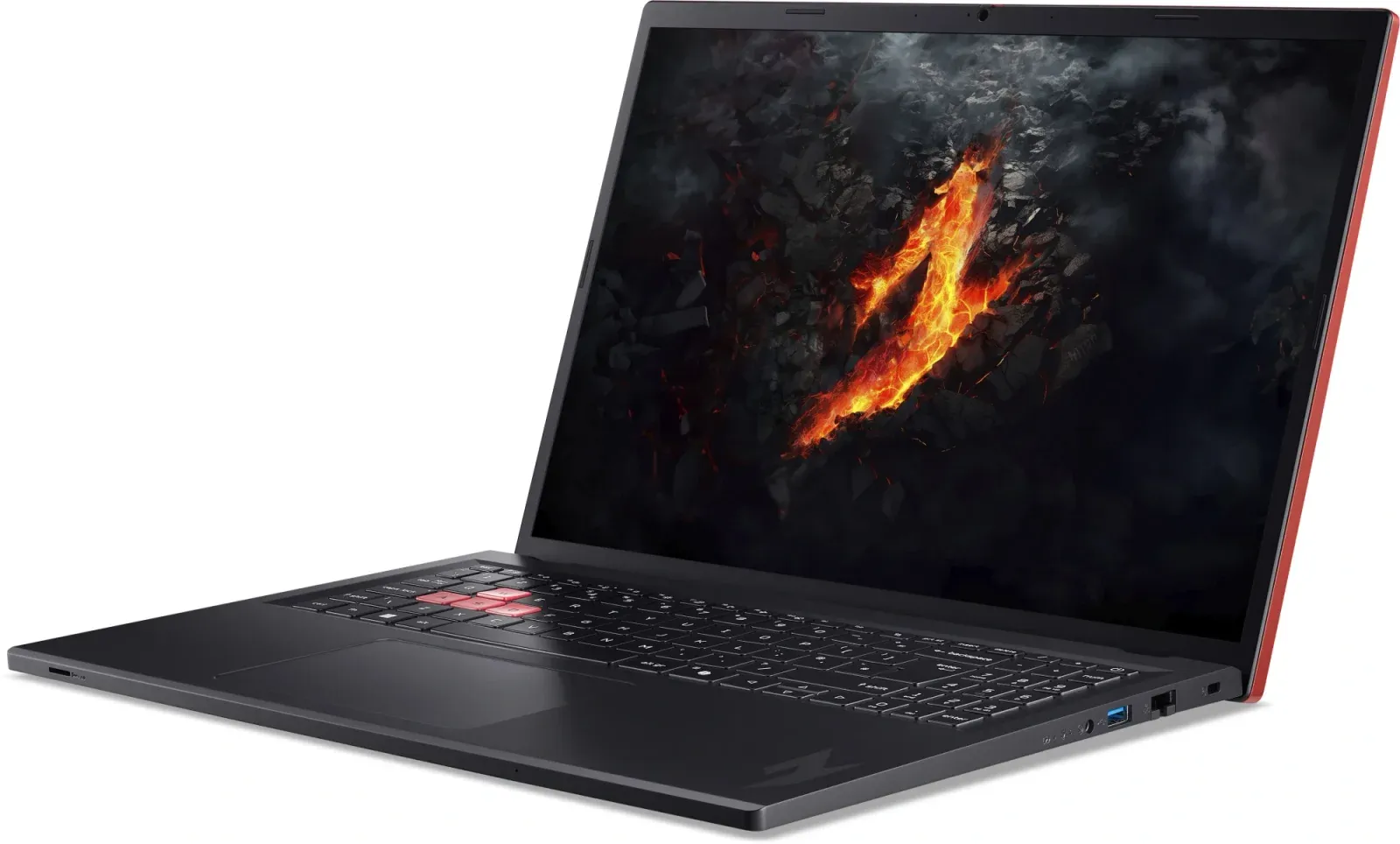Ноутбук Acer Nitro Lite NL16-71G-57PK Core 5 210H 16Gb SSD512Gb NVIDIA GeForce RTX 3050 6Gb 16 IPS WUXGA 1920x1200 без ОС black WiFi BT Cam 4574mAh NH.DAACD.004 - фото 3