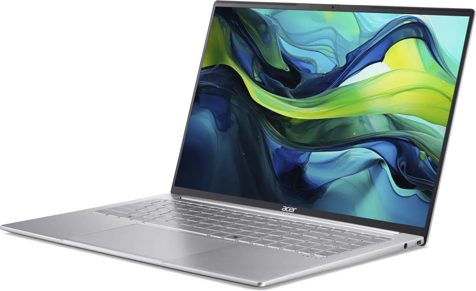 Ноутбук Acer Swift Lite SFL16-51M-785G Core Ultra 7 155U 16Gb SSD1Tb Intel Graphics 16 IPS WUXGA 1920x1200 без ОС silver WiFi BT Cam 4810mAh NX.D3VCD.002 - фото 3