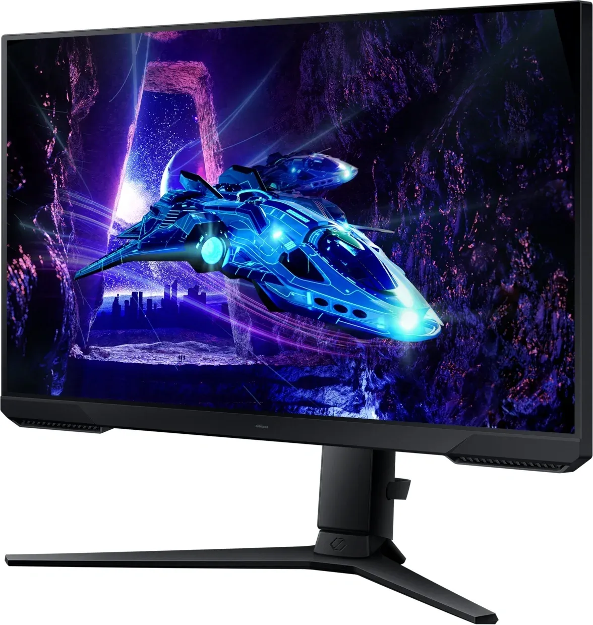 Монитор Samsung 23.8 Odyssey G3 LS24DG302EUXEN черный VA LED 16:9 HDMI матовая HAS Piv 250cd 178гр/178гр 1920x1080 180Hz FreeSync DP FHD 3.9кг - фото 3